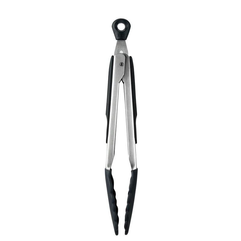 Pinzas para Servir Acero y Silicona 22 Cm