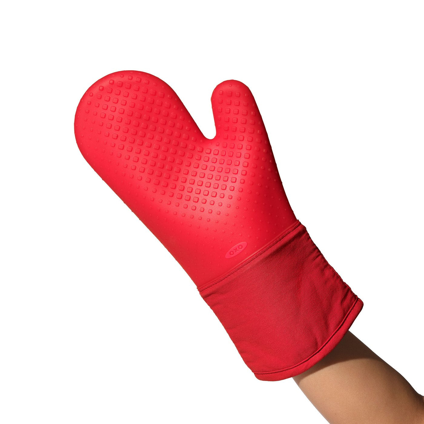 Gant De Cuisine En Silicone Rouge