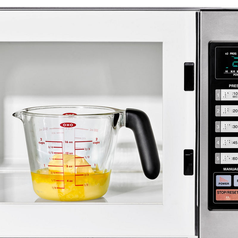 Pichet Mesureur En Verre 500 Ml Avec Couvercle