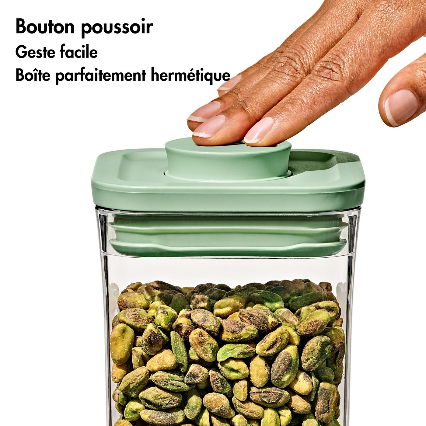 Set De 3 Boites Pop Pistache