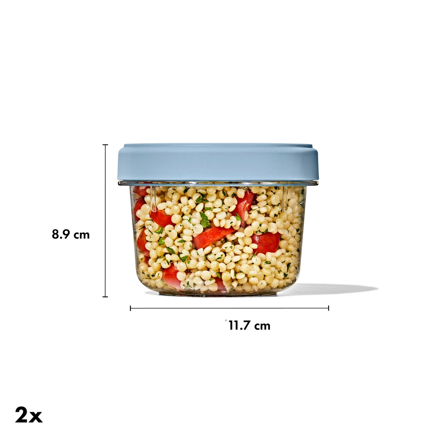 Lot : 4 Boites De Conservation Twist & Stack (2X 550Ml + 2X 350 Ml)