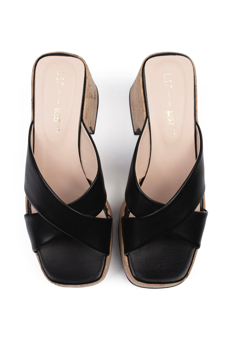 Mules À Talons It'S No Secret - Noir