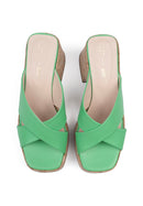 Mules À Talons It'S No Secret - Vert