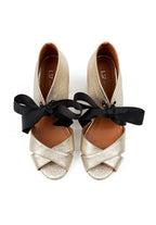 Sandalias De Tacón Movie Star - Dorado