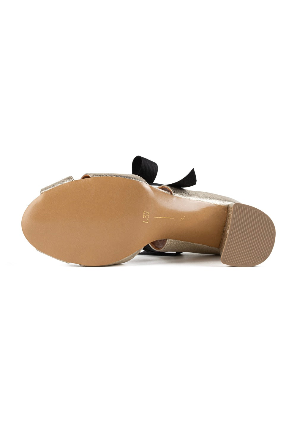 Sandalias De Tacón Movie Star - Dorado