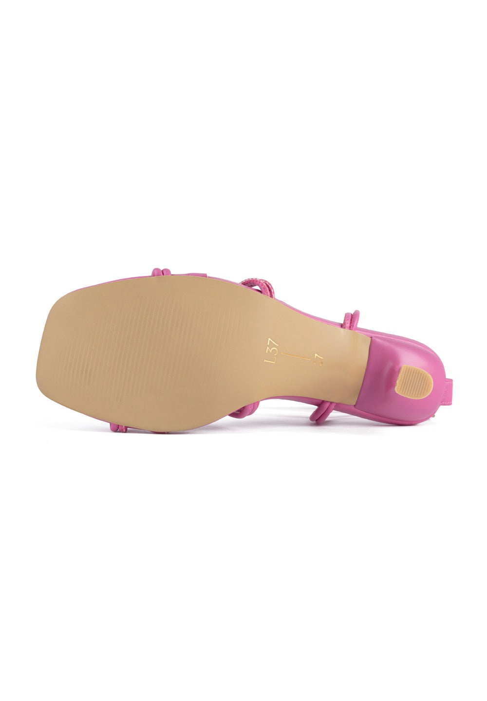 Sandalias De Tacón Strong Emotions - Fucsia