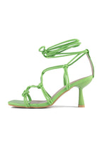 Sandalias Con Tacón Strong Emotions - Verde
