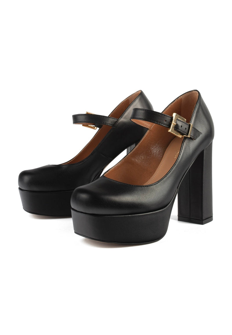 Derbies À Talons Sweet Sensation - Noir