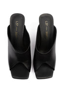 Mules À Talons Turn The World On - Noir