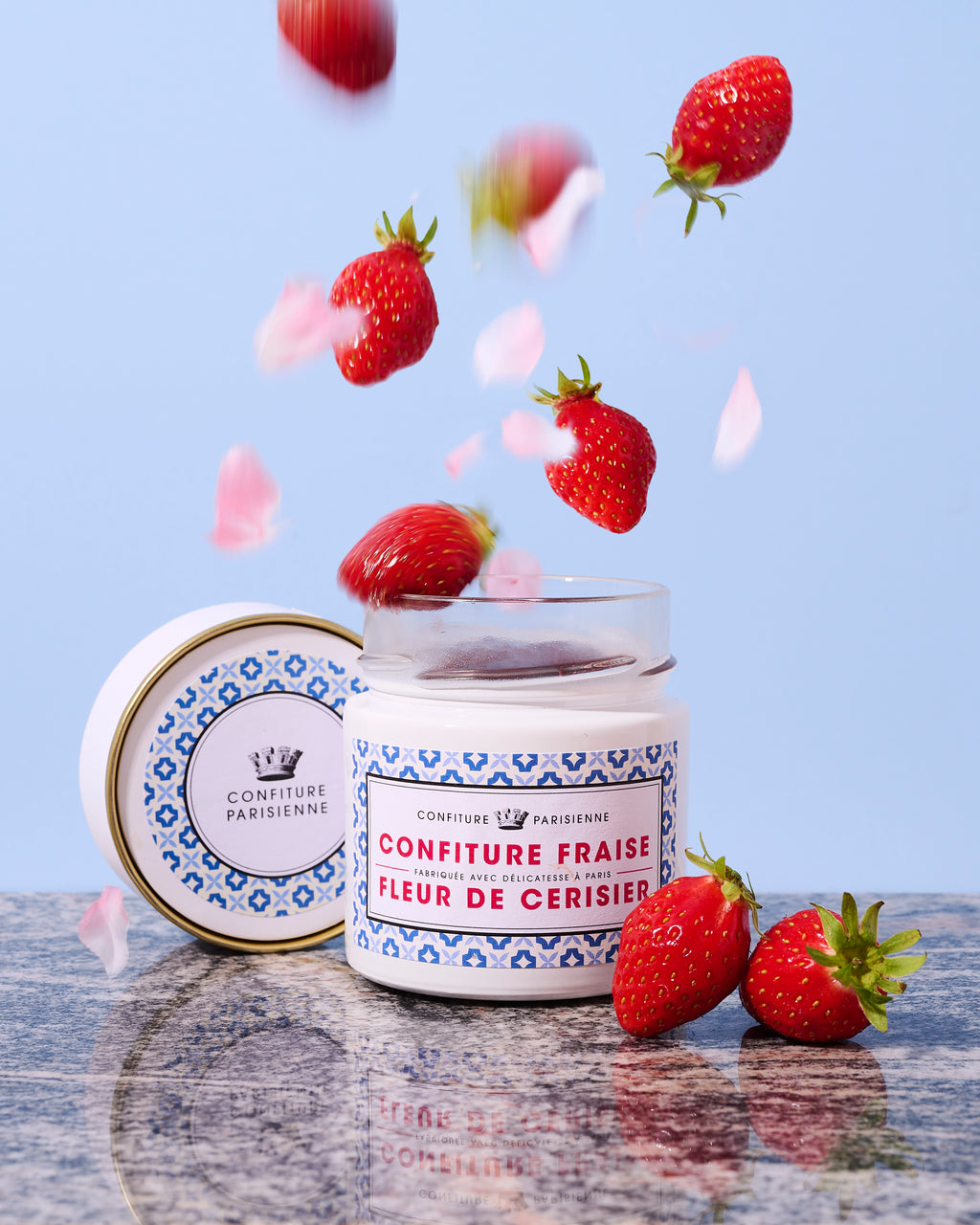 Confiture Fraise Cerisier