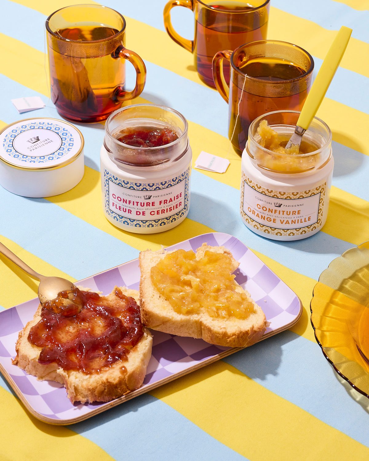 Confiture Fraise Cerisier