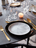 Diwali - 6 Assiettes - Noir - 25Cm - Luminarc