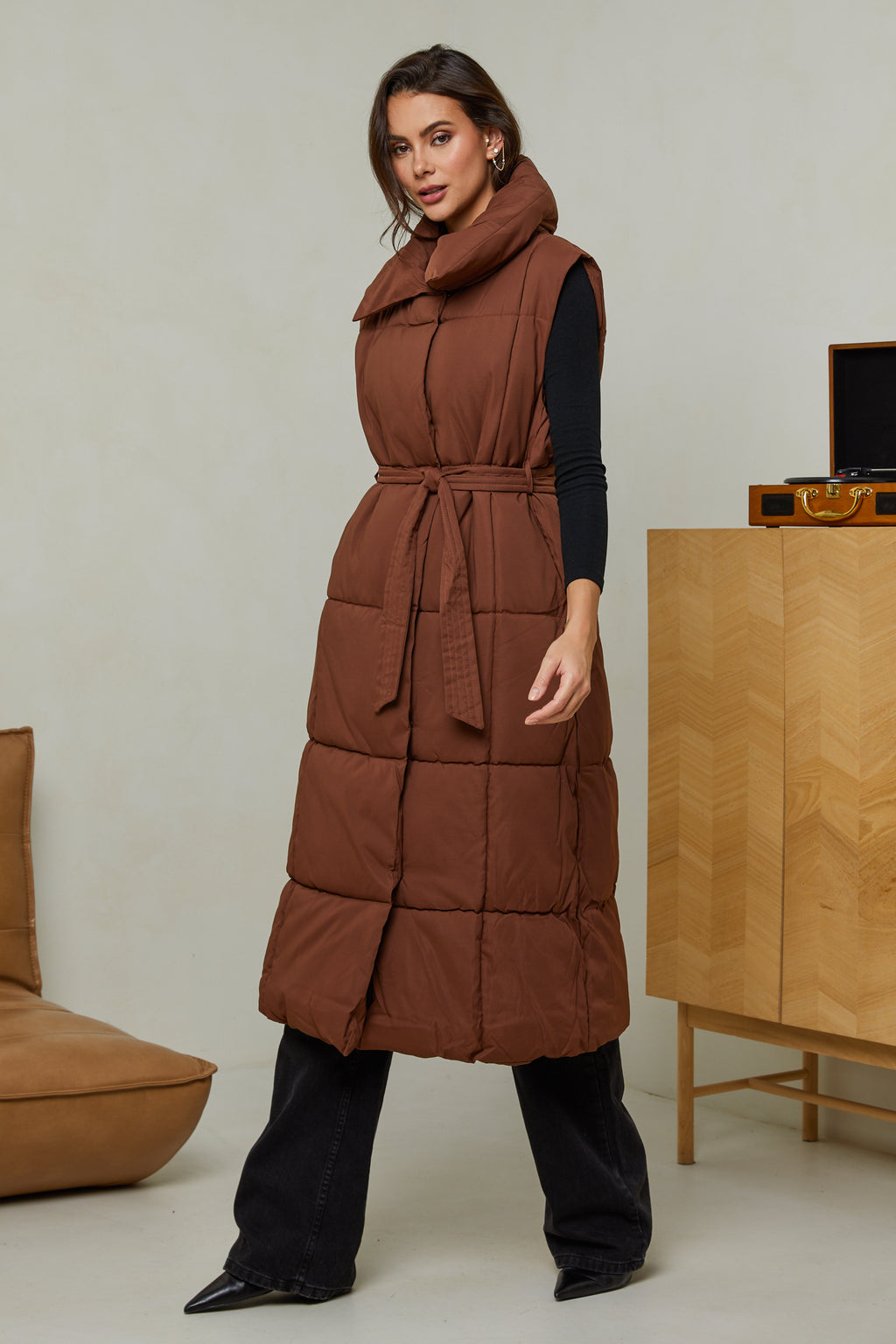 Down jacket - Choco