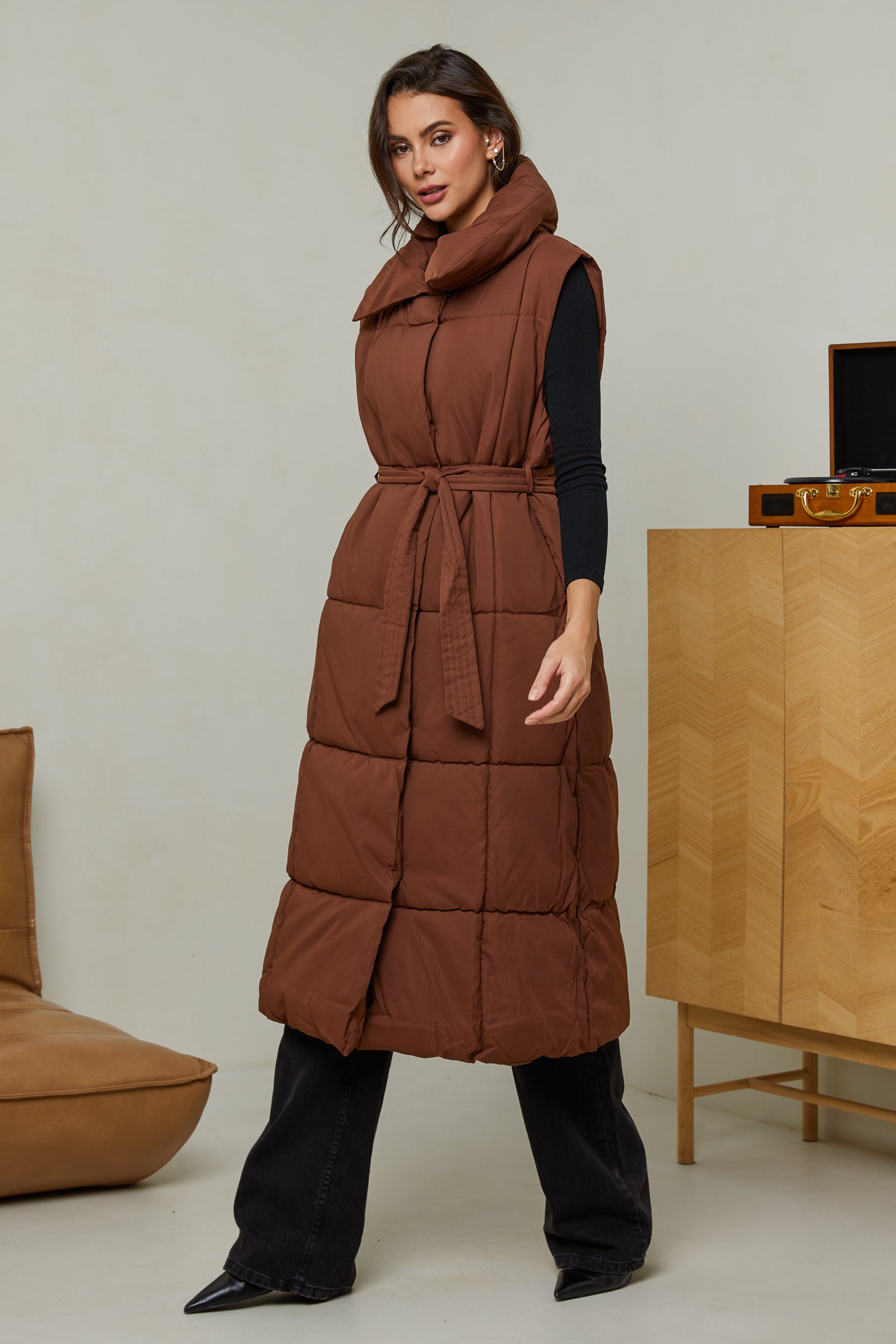 Down jacket - Choco