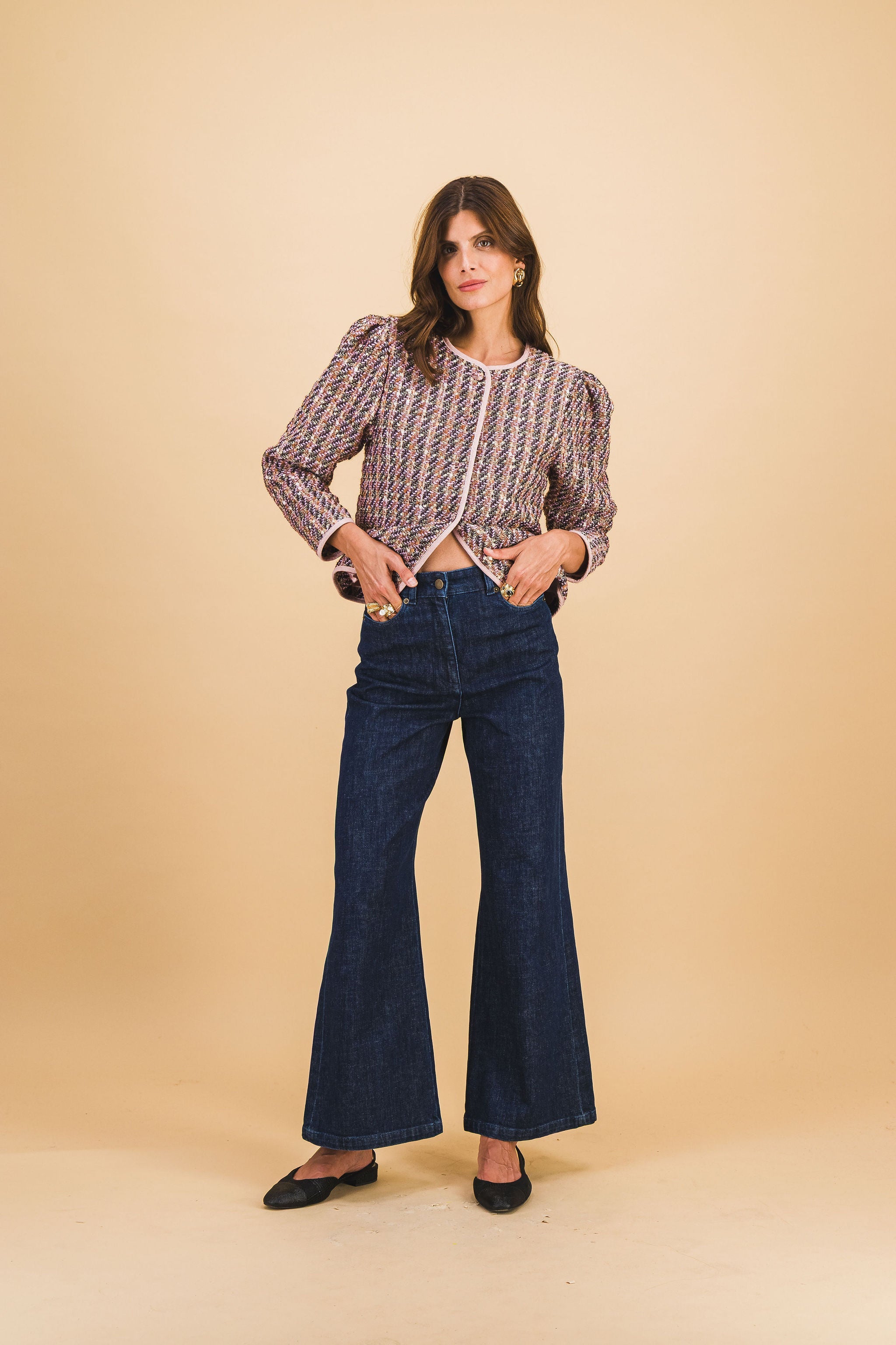 Vaqueros Baptiste De Denim Crudo