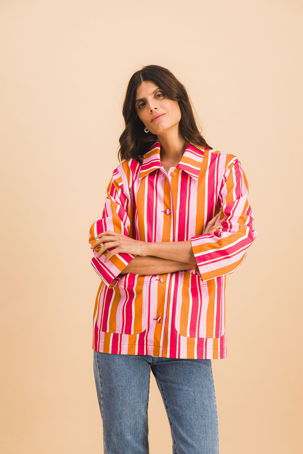 Lucie Stripes Multico Jacket