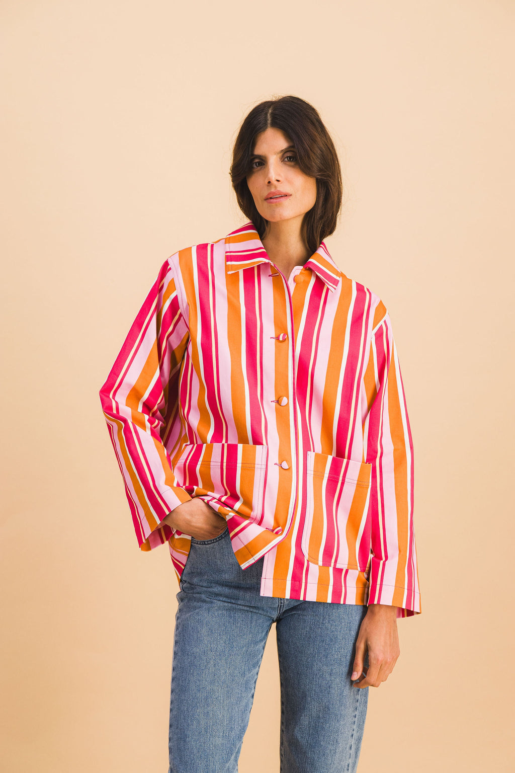 Lucie Stripes Multico Jacket