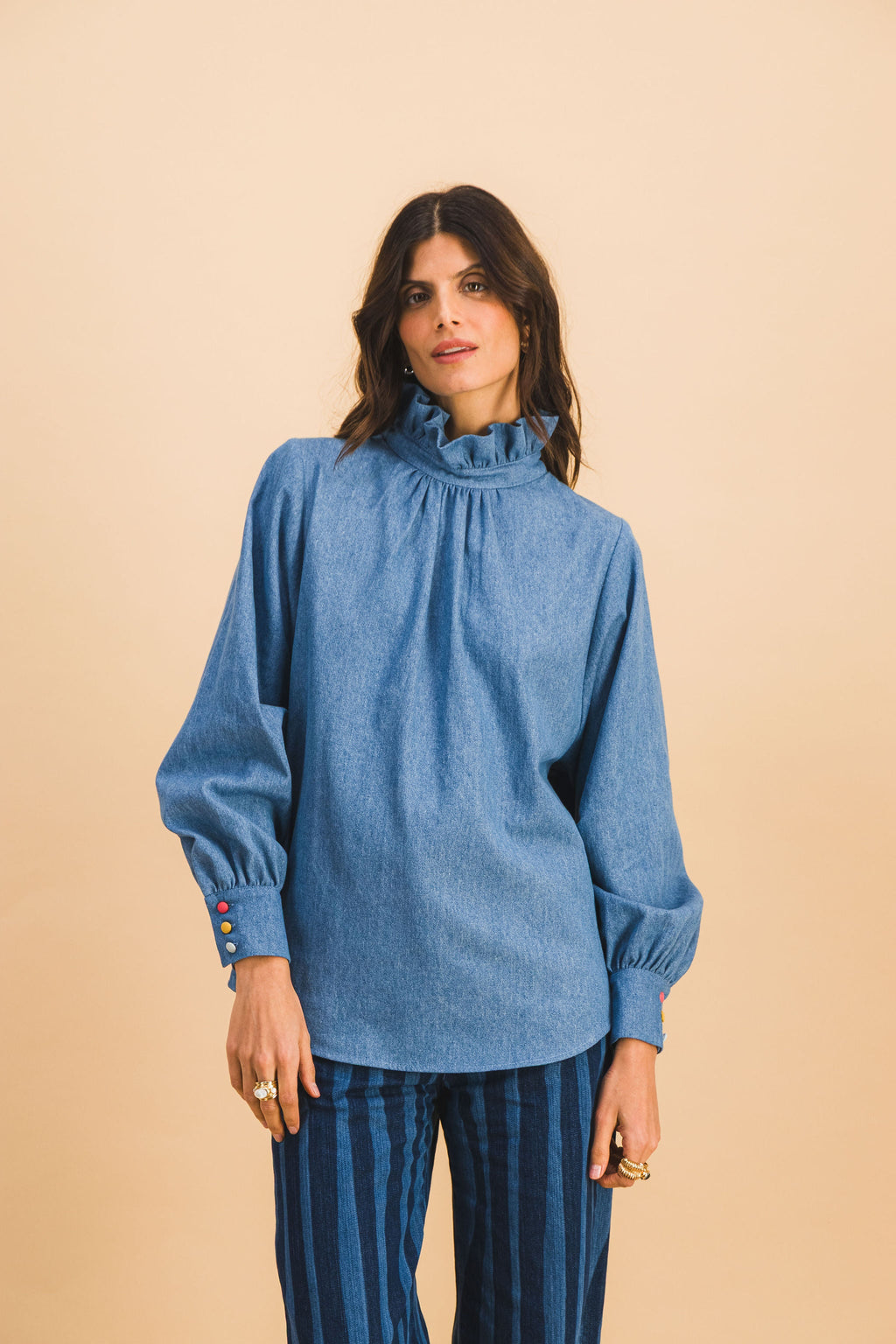 Josette Light Denim Shirt