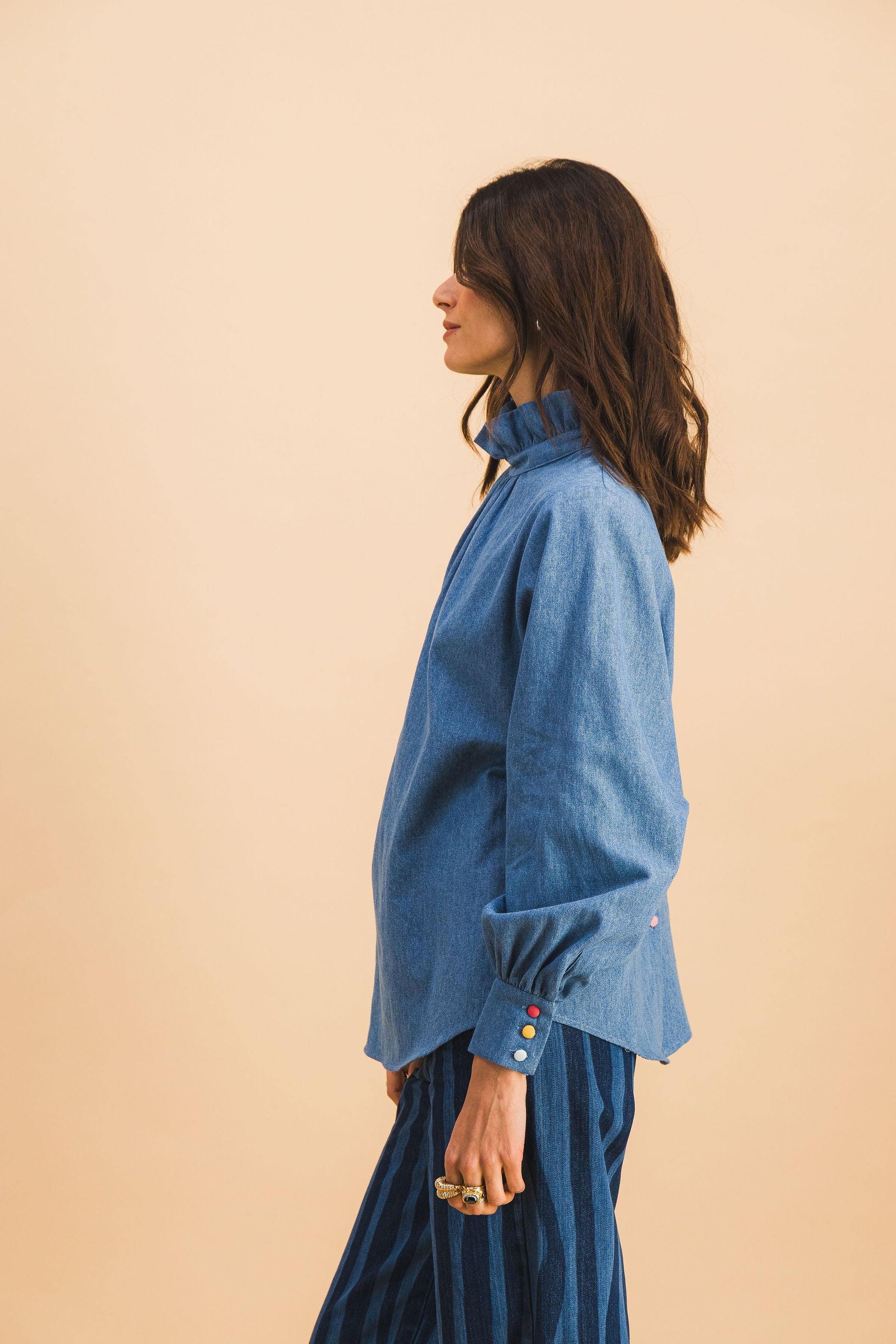 Josette Light Denim Shirt