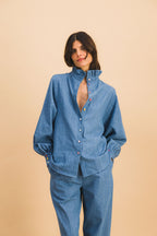 Josette Light Denim Shirt