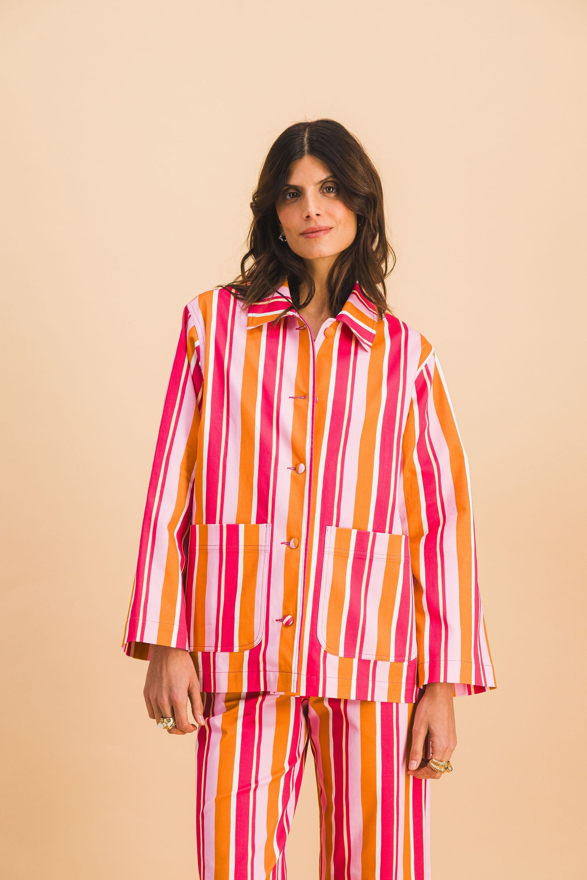 Lucie Stripes Multico Jacket