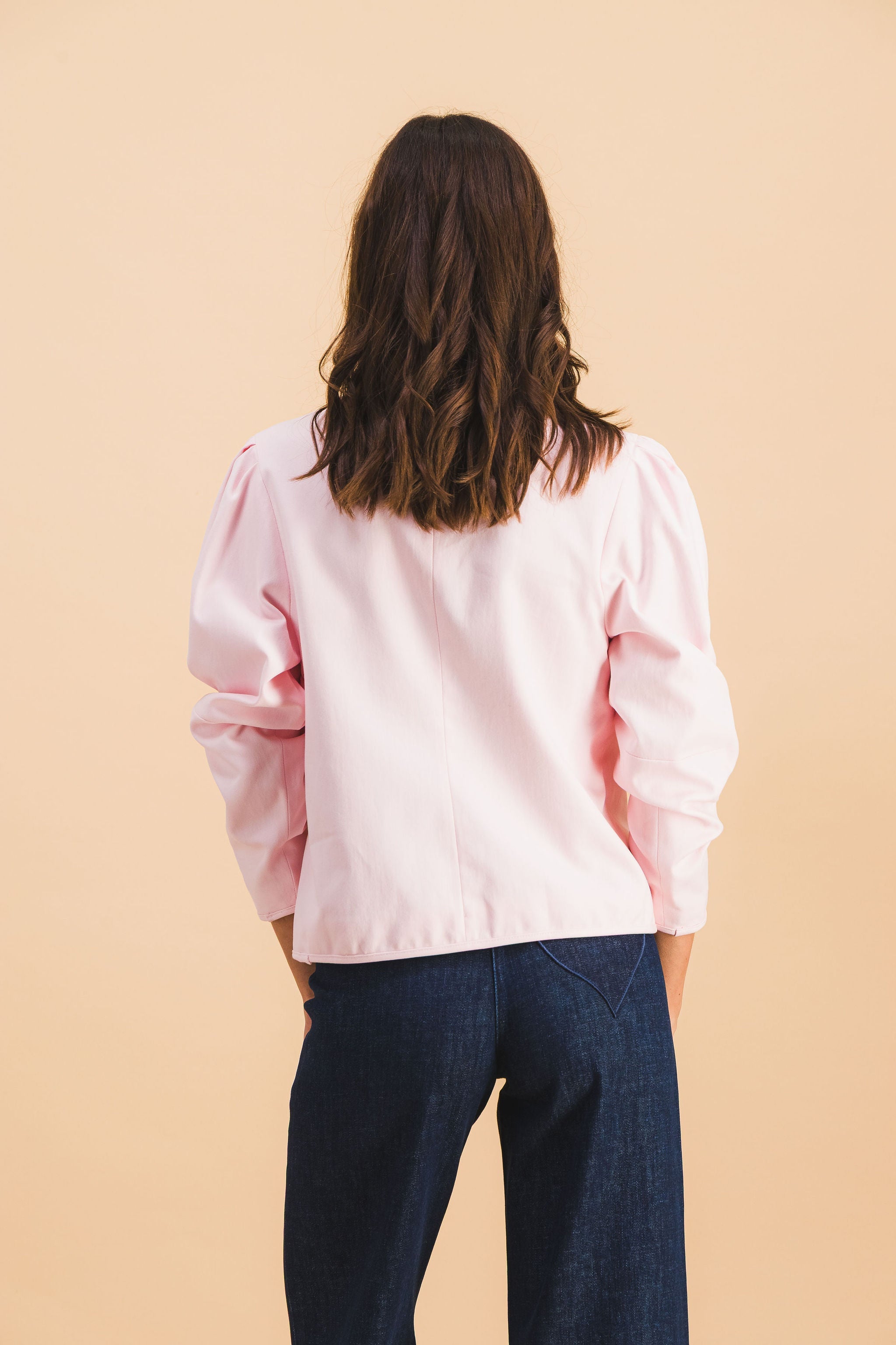Chaqueta Diane Rosa Palo
