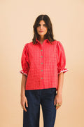 Jim Red Check Shirt