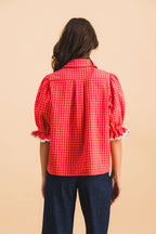 Jim Red Check Shirt
