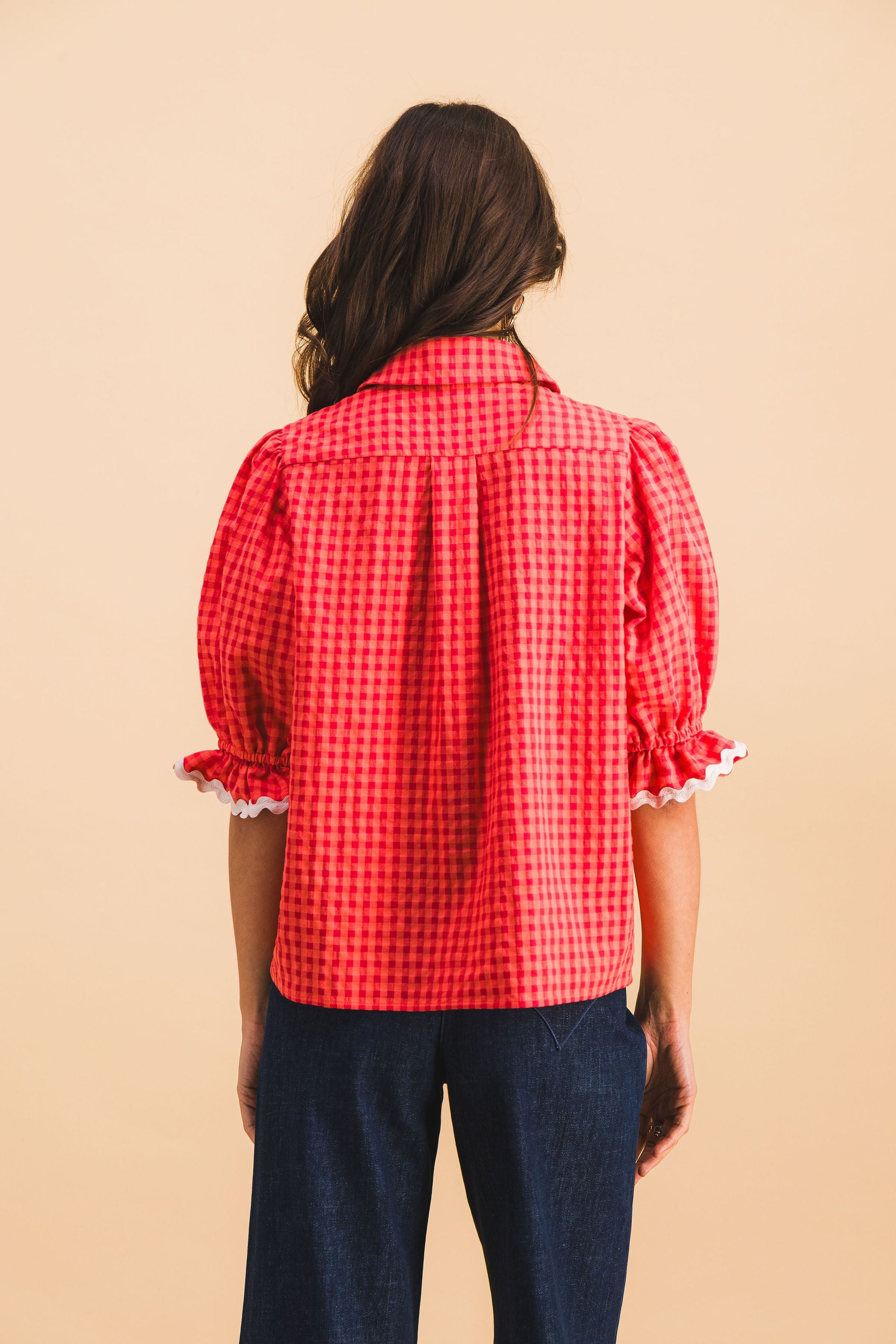 Jim Red Check Shirt