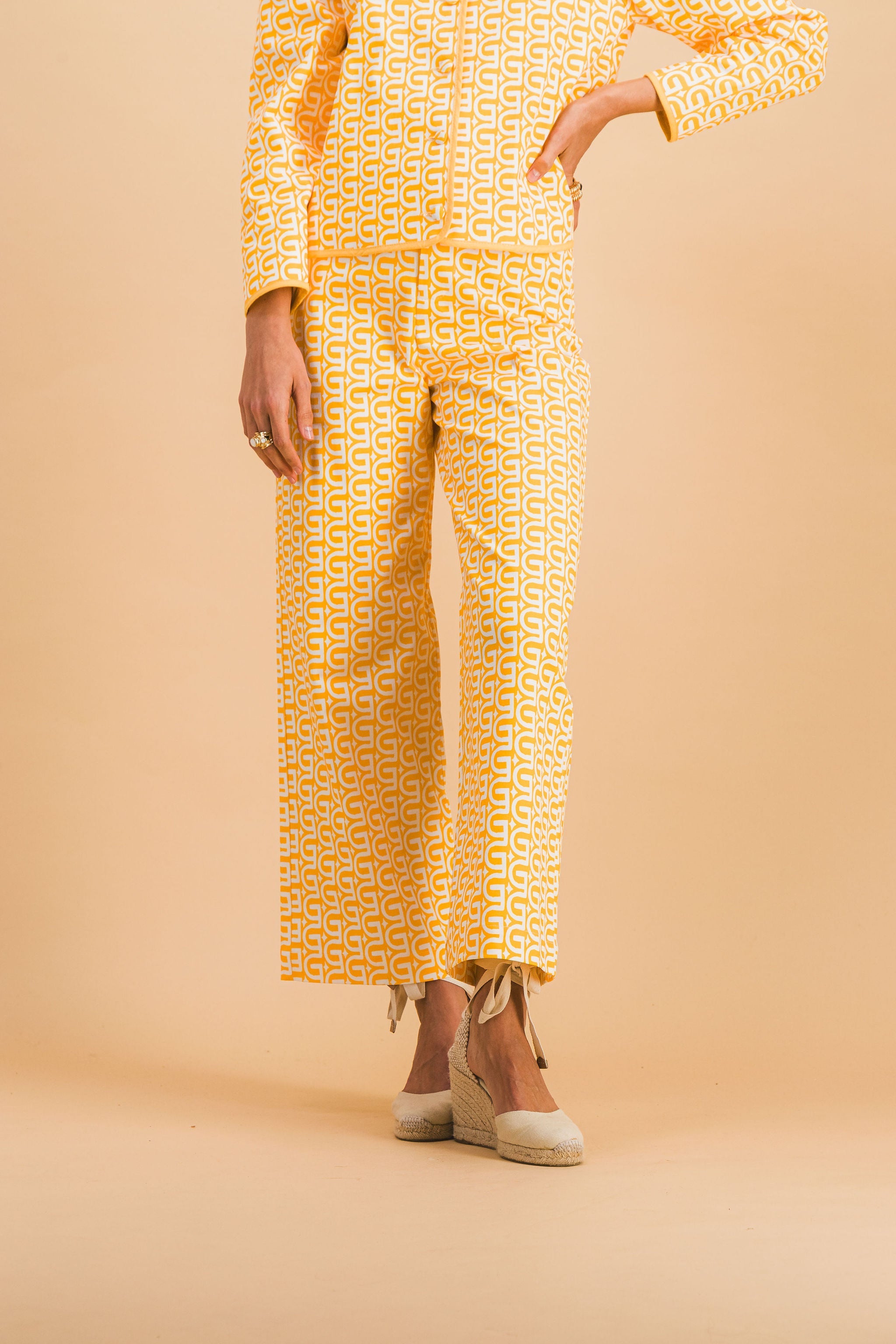 Georgia More Is More Yellow Pants