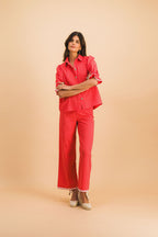Jim Red Check Shirt