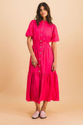 Vestido Clemencia Fucsia