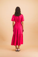 Vestido Clemencia Fucsia