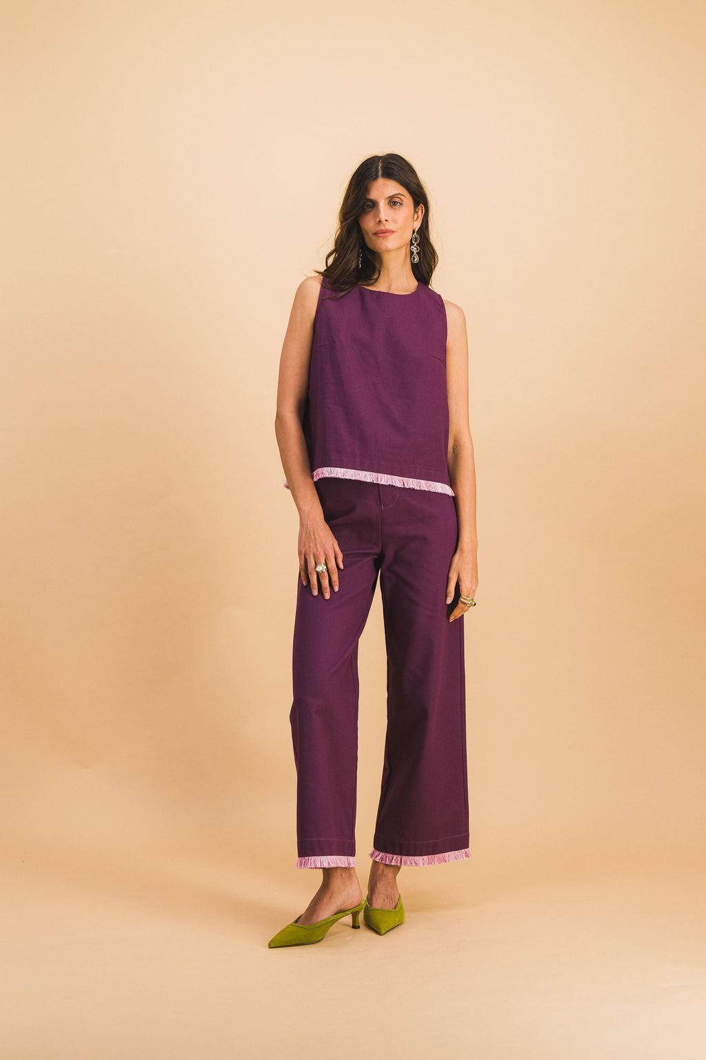 Georgia Burgundi Pants