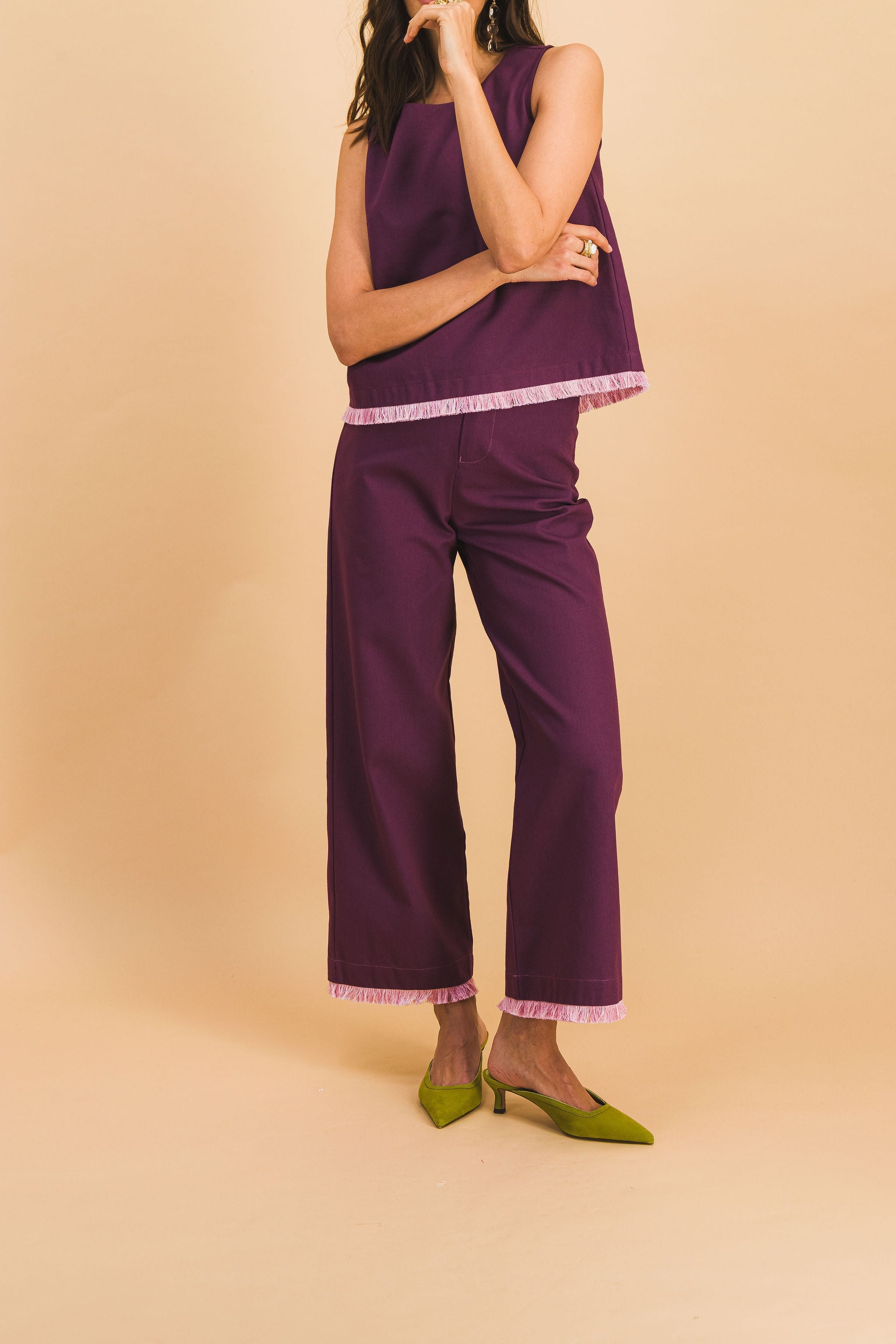 Georgia Burgundi Pants
