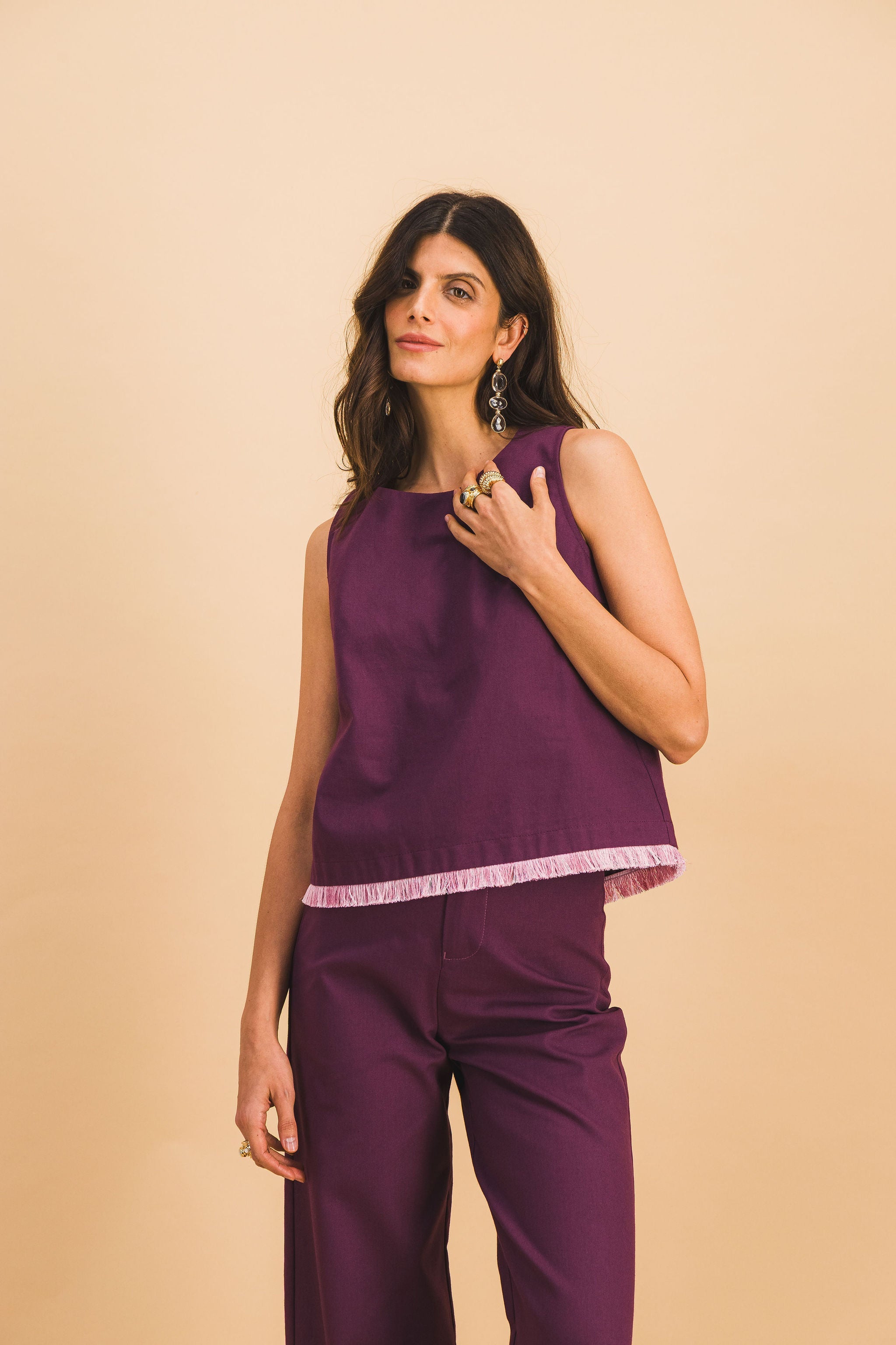 Georgia Burgundi Pants