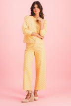 Georgia More Is More Yellow Pants