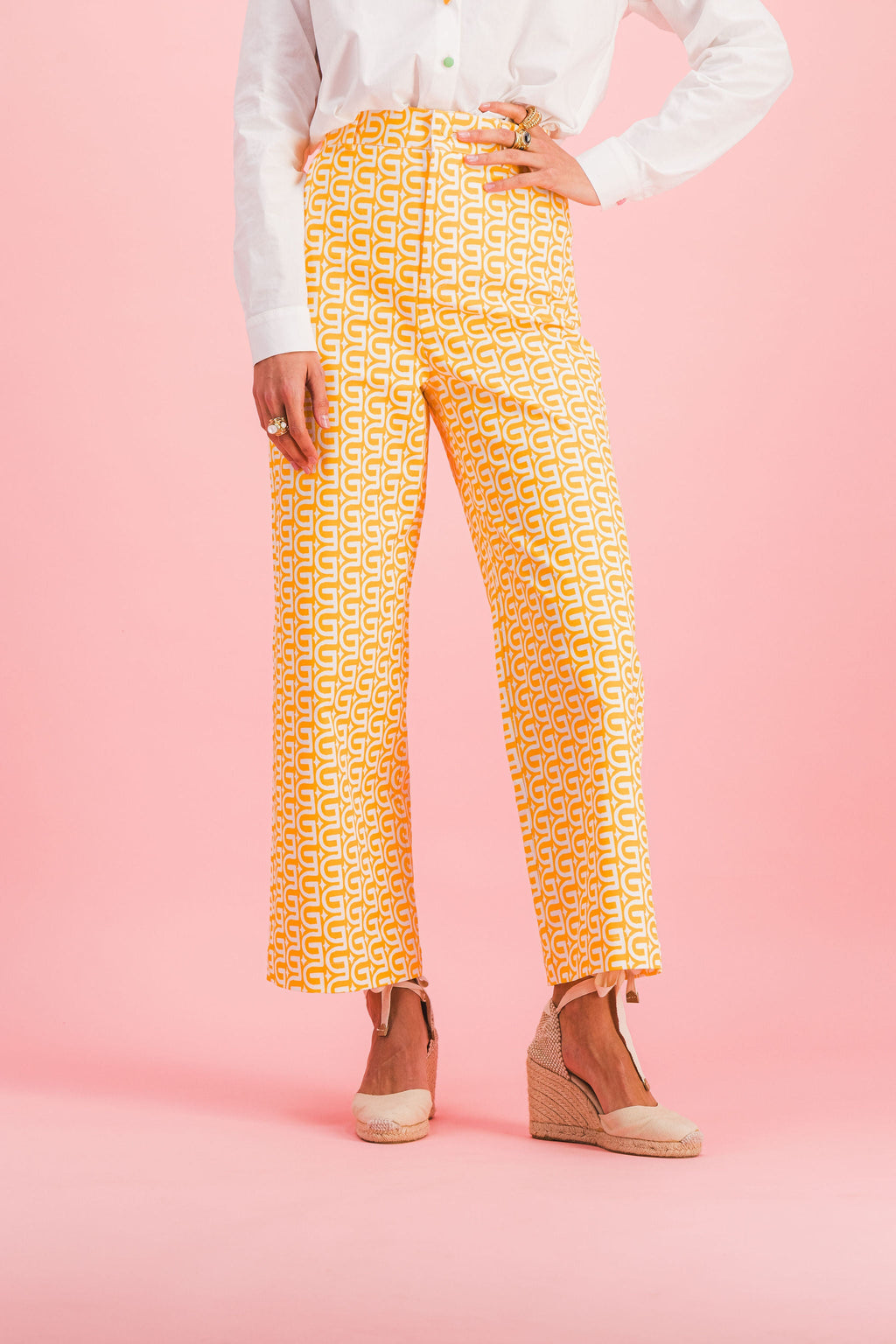 Georgia More Is More Yellow Pants