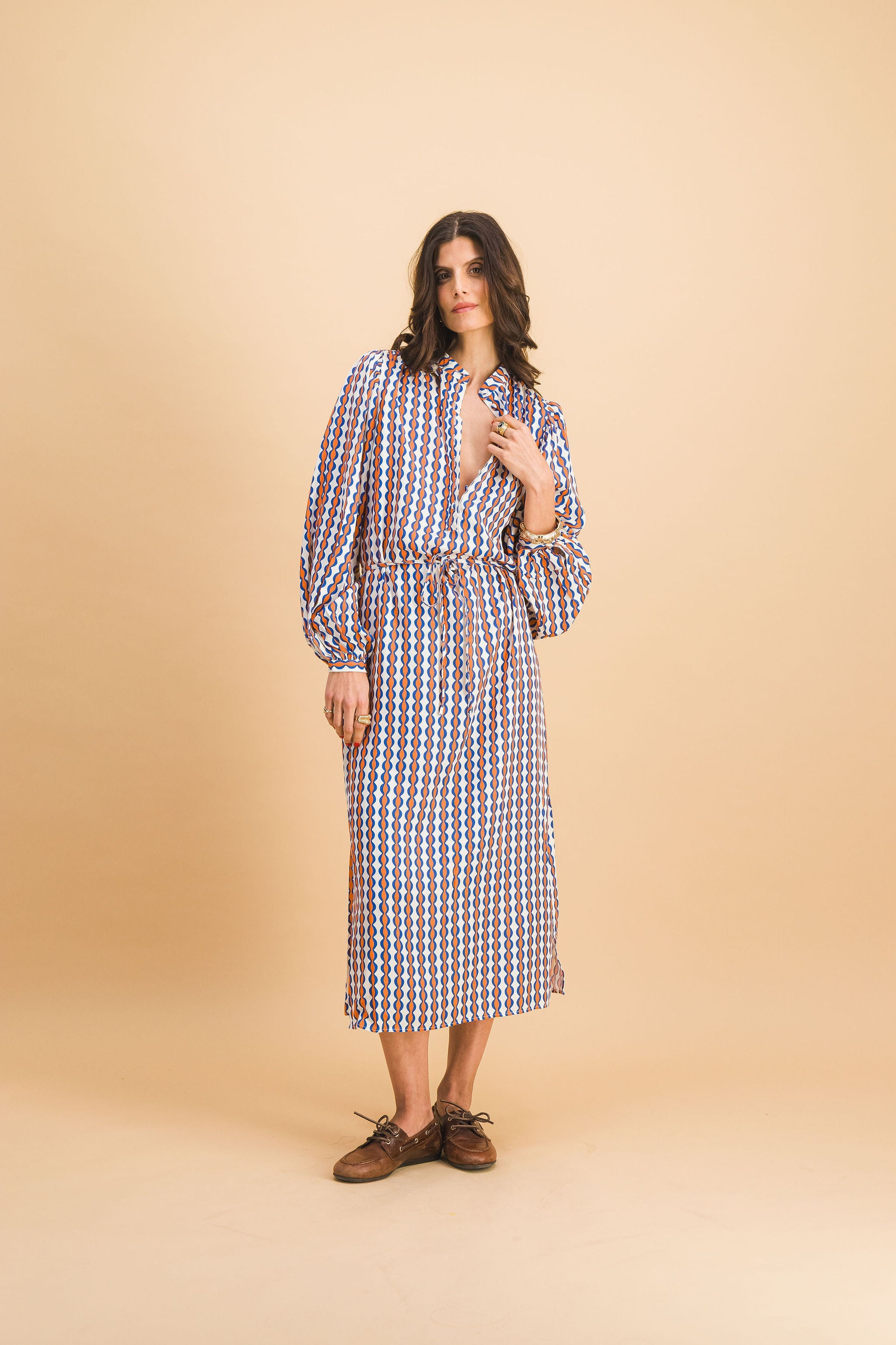 Robe Nina Groovy Stripes