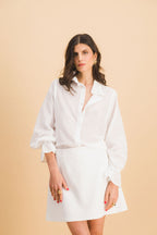 Josepha Embroidered Cotton Blouse X Donatelle Godart