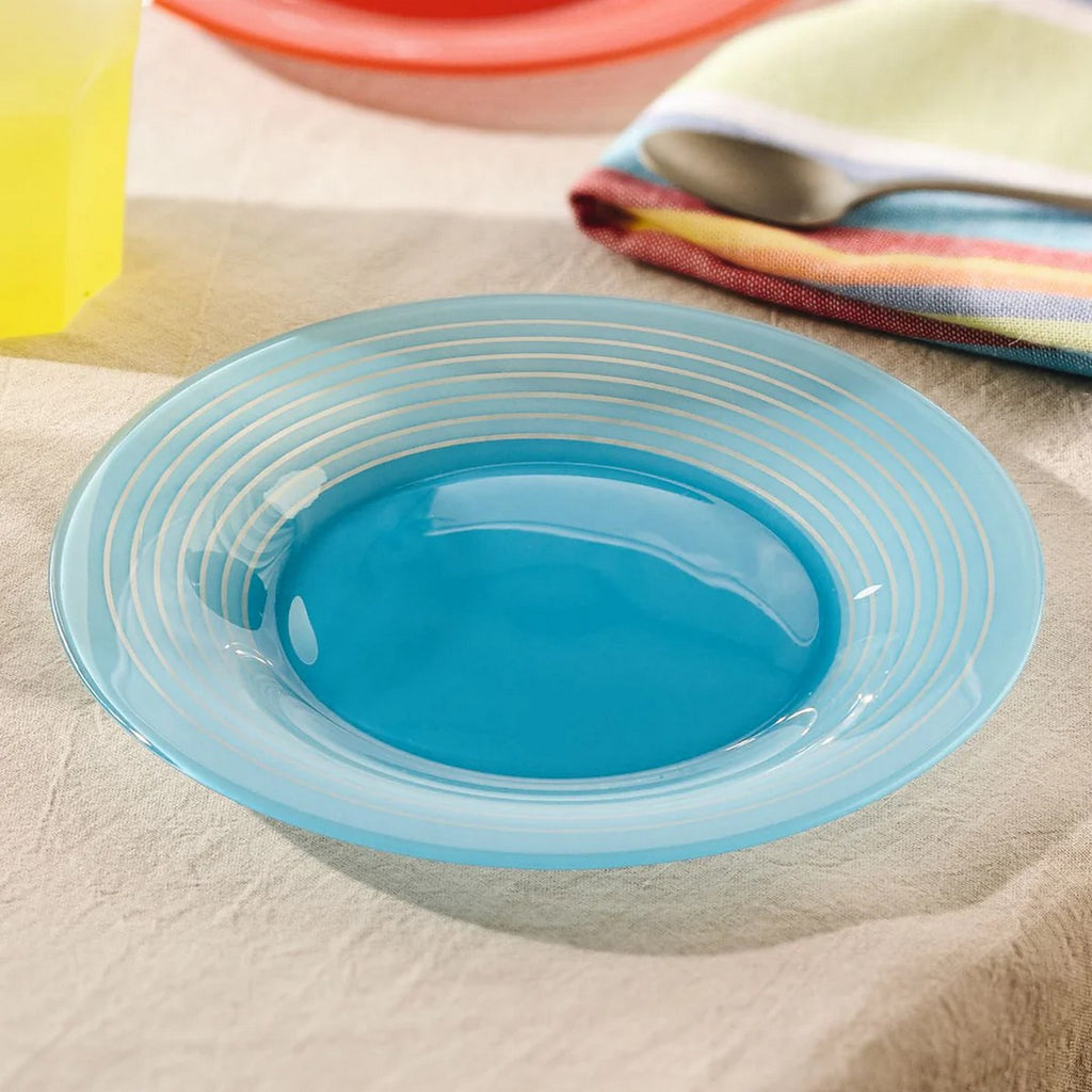 Factory - 6 Platos de Postre - Azul - 19,5 cm - Luminarc