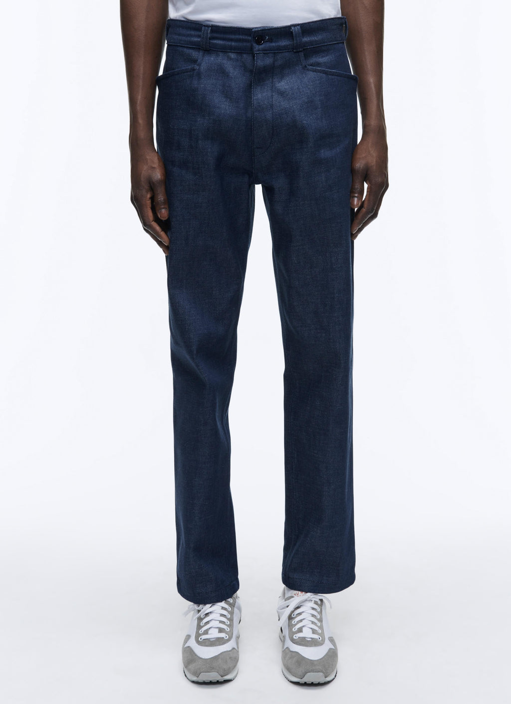 Fursac - Denim Cotton Canvas Trousers - Indigo - Men