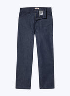 Fursac - Pantalón Flare en Lona de Algodón Denim - Índigo - Hombre