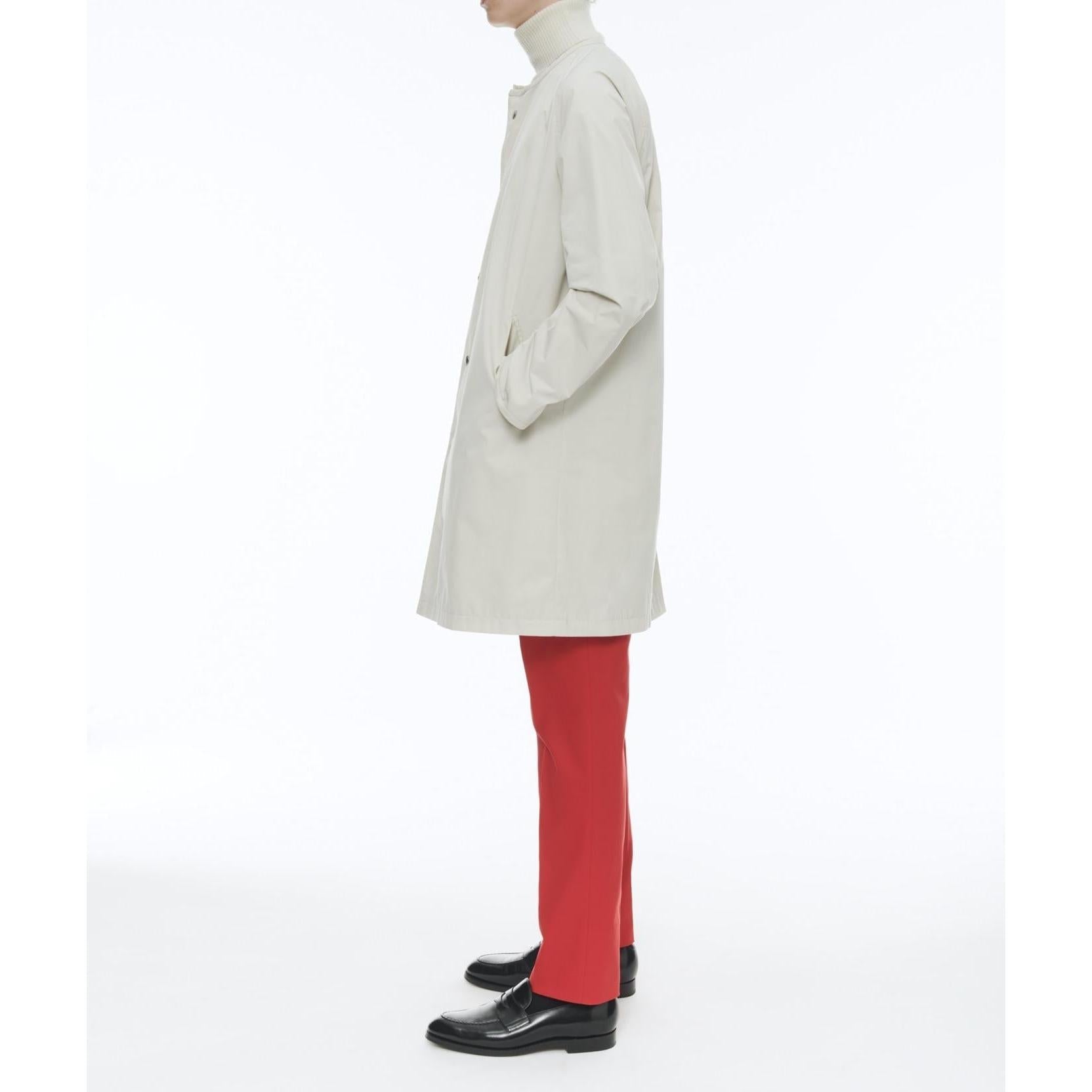 Organic Cotton Gabardine Chinos - Red