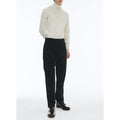 Multi-Pocket Cotton Cargo Pants - Black