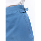 Nauwsluitende chino van biologisch katoen - Blauw