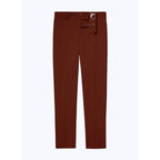 Fursac - Pantalon Chino En Serge De Coton - Brique