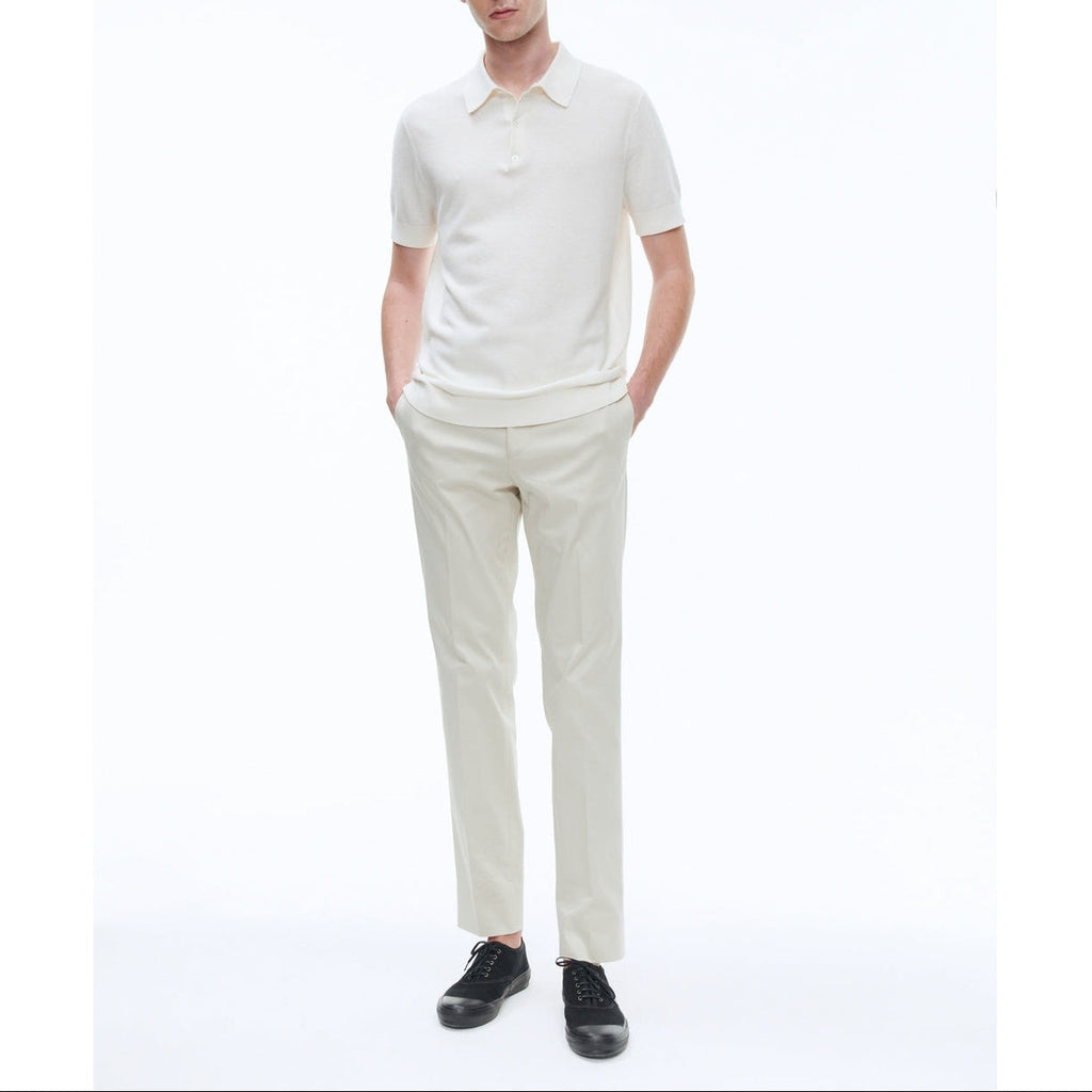 Chalk Gabardine Chino - Natural