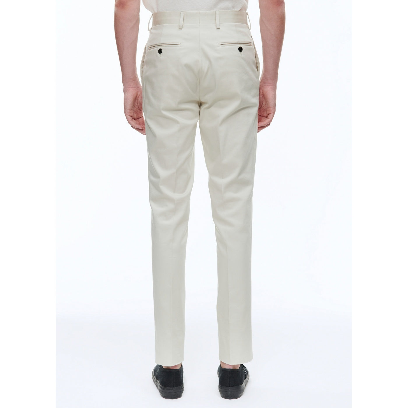 Chalk Gabardine Chino - Natural