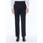 Fursac - Pantalon Costume Serge Unie Marine - Carbone